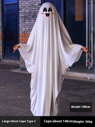Disfraz de Fantasma Blanco para Fiesta de Halloween - Image 14