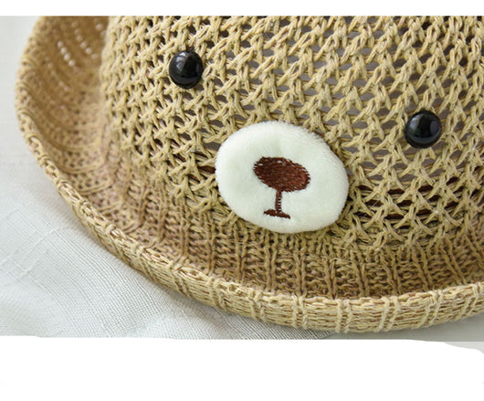 Sombrero de Paja para Niña - Protección Solar Playa Verano - Image 6