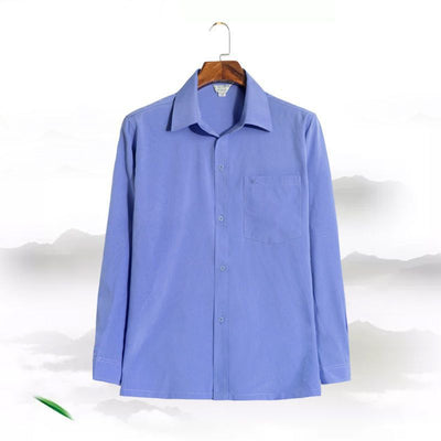 Camisa Casual Suelta de Manga Larga para Hombre - Image 6
