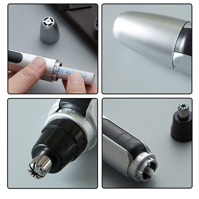 Cortador Eléctrico de Vello Nasal y Auricular Profesional para Hombres - Image 15