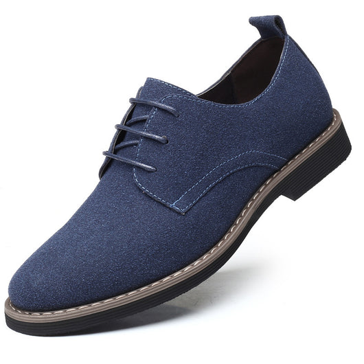 Zapatos Casuales Talla Grande Hombre Estilo Británico Acolchonados - Image 5