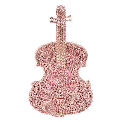 Bolso Bandolera Violín con Corte Diamante Elegante - Image 8