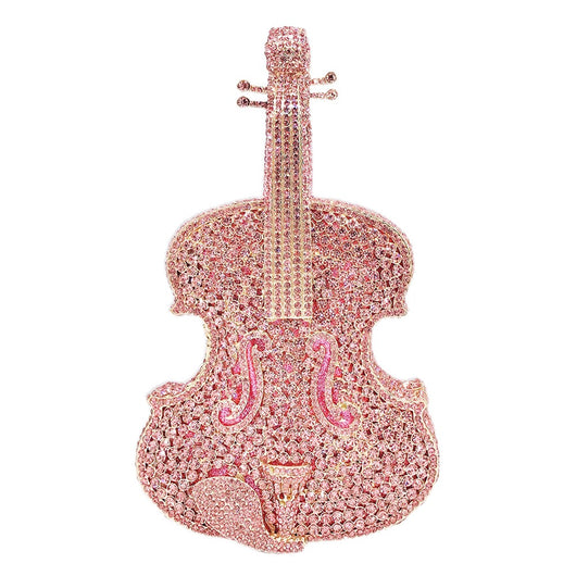 Bolso Bandolera Violín con Corte Diamante Elegante - Image 8