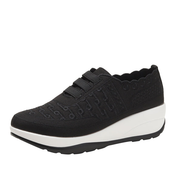 Zapatos Slip-on de Malla Tejida para Mujer - Cómodos y Ligeros