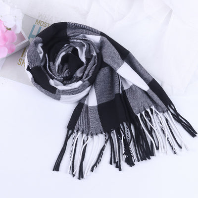 Bufanda Escocesa de Invierno Estilo Británico - Image 14