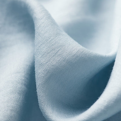 Camisa de Algodón Azul con Solapa para Mujer - Image 13