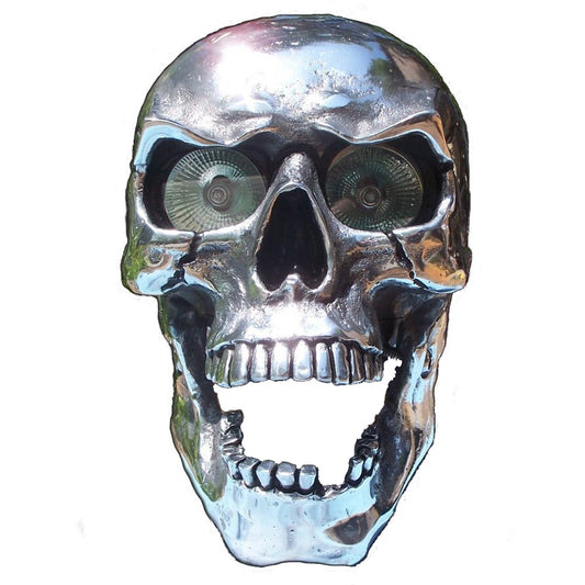 Decoración de Calavera para Faro de Motocicleta