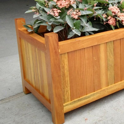 Jardinera Comercial de Madera Maciza para Espacios Públicos - Image 14