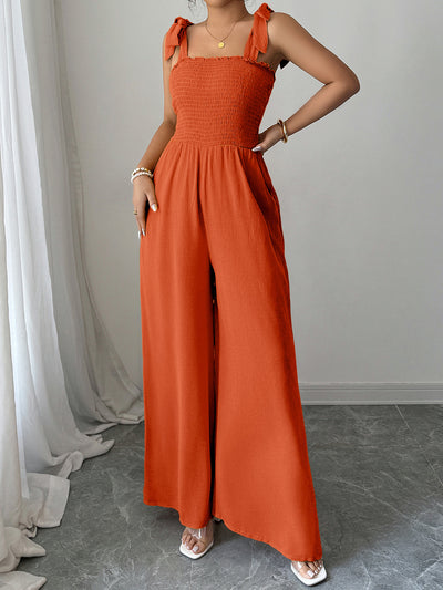 Jumpsuit Elegante de Cintura Alta con Pantalón Ancho - Image 7