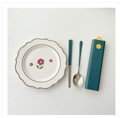 Plato Llano Cerámica Estilo Japonés Tulipán - Diseño Elegante y Funcional - Image 27