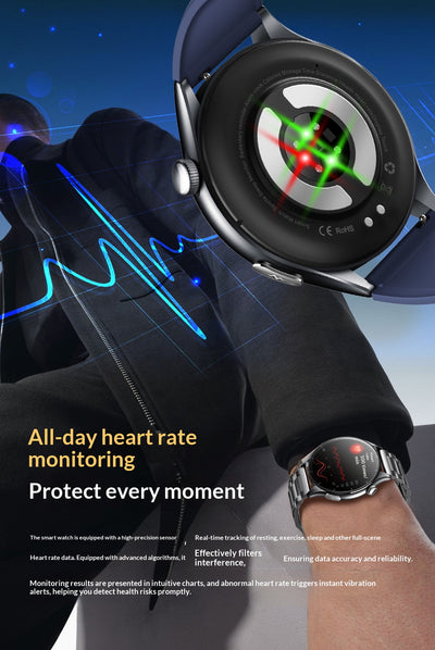 Reloj Inteligente de Salud Cardiaca con Monitoreo de Ácido Úrico y Lípidos - Image 25