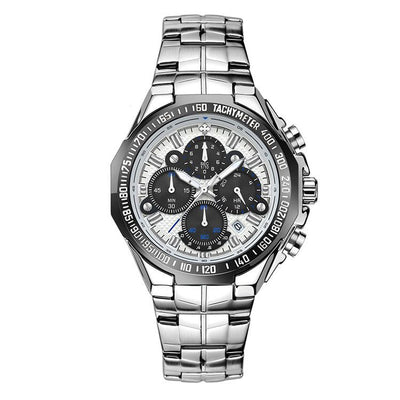 Reloj de Pulsera de Acero con Siete Manecillas Resistente al Agua - Image 14