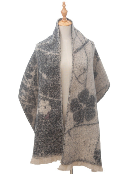 Chal Foulard Floral Jacquard para Mujer - Image 18
