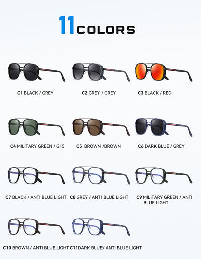 Gafas de Sol Polarizadas Redondas para Deportes al Aire Libre - Image 12