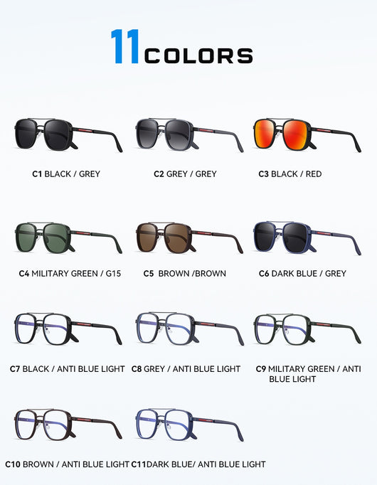 Gafas de Sol Polarizadas Redondas para Deportes al Aire Libre - Image 12