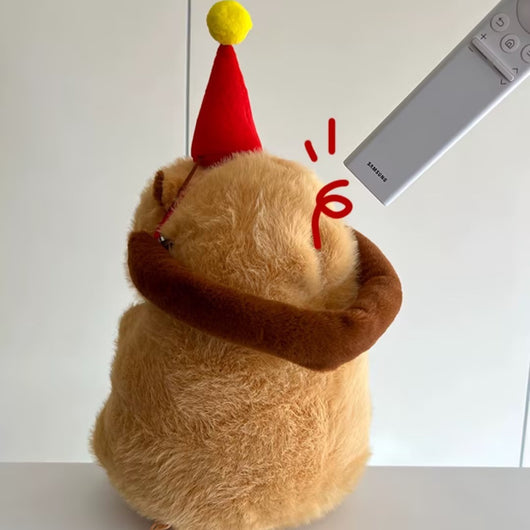 Bolsa Organizadora Peluche Capybara con Dispensador de Pañuelos - Image 9