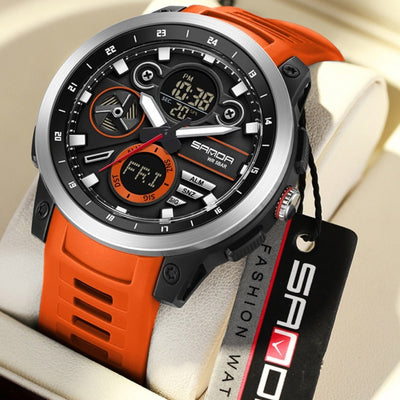 Reloj Deportivo Multifuncional Resistente al Agua con Alarma y Recordatorios - Image 9