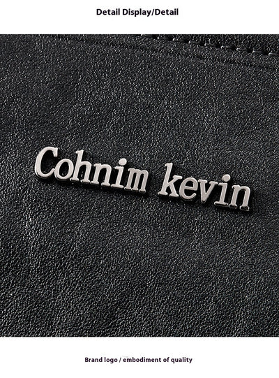 Bolso Mensajero de Cuero Personalizado para Hombre - Image 9