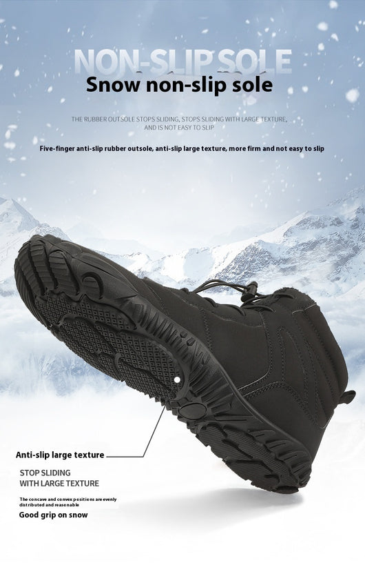 Zapatos de Senderismo en Pareja con Forro Polar y Suela Antideslizante - Image 11