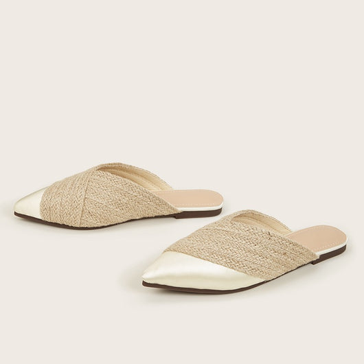 Sandalias Tipo Pantufla Diaria con Punta Reforzada - Diseño Versátil en Cuerda de Cáñamo para Mujer - Image 3