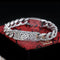 Pulsera de Plata 925 Calada para Hombre