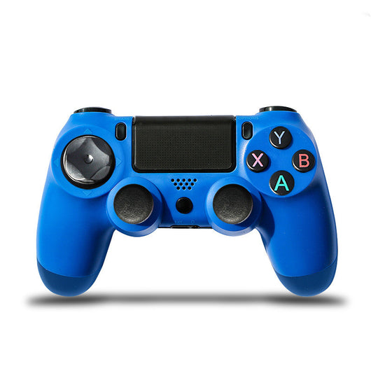 Rose gold wireless game controller with dual vibration, Bluetooth, and action buttons for PS4, PC, and P3. - Image 29
