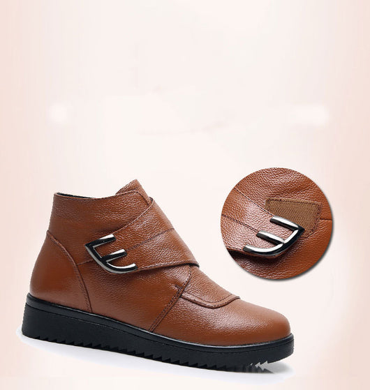 Botas Martin Casuales de Cuero y Suela Blanda para Mujer - Image 5