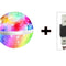 Luz LED RGB Giratoria para Móvil USB - Compatible Android y Apple