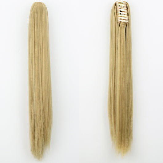 Peluca de Fibra Sintética con Clip Tipo Garra - Cabello Liso y Voluminoso - Image 16
