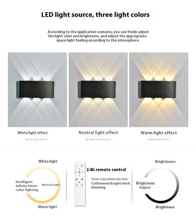 Lámpara Solar de Pared Exterior Inteligente con Control Remoto - Image 17