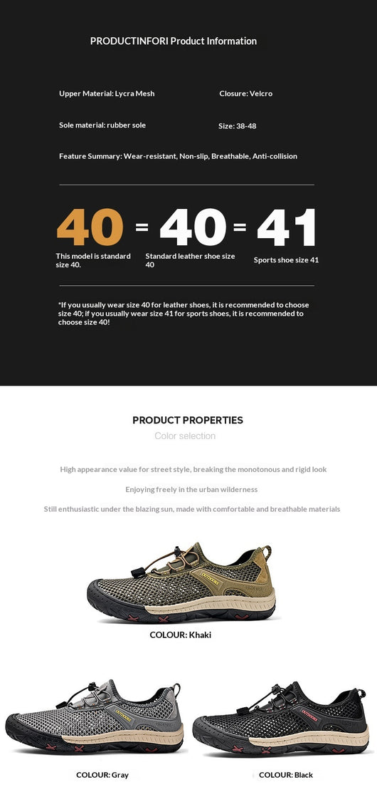 Zapatos Casuales para Hombre Malla Transpirable Verano - Image 32