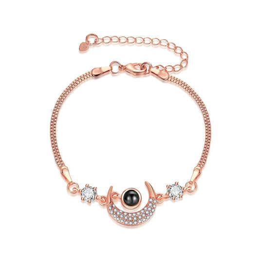 Pulsera de Proyección Estrella y Luna - Temperamento Amigas - Image 13