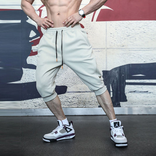 Pantalones Cortos Deportivos con Bolsillos de Parchwork y Cierre en Pierna - Image 2