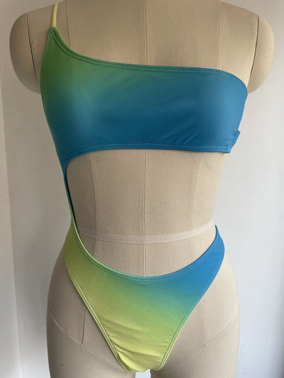 Traje de Baño Entero Degradado Reductor para Mujer - Image 17