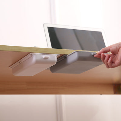 Cajón Organizador Adhesivo Oculto para Bajo Escritorio - Image 4