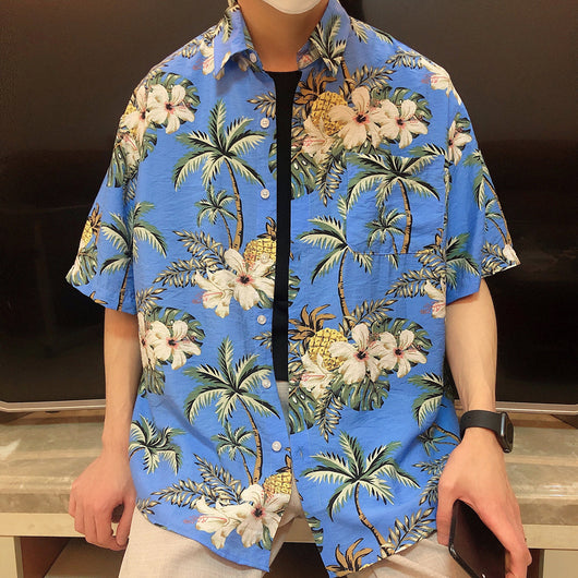 Camisa Hawaiana Vintage para Hombre - Diseño Clásico de Playa - Image 20