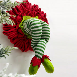 Adorno Navideño Encanto Elfo - Decoración Mágica para Árbol de Navidad