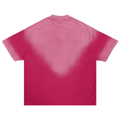 Camiseta Oversize Tie-Dye Degradado Retro Casual - Image 3