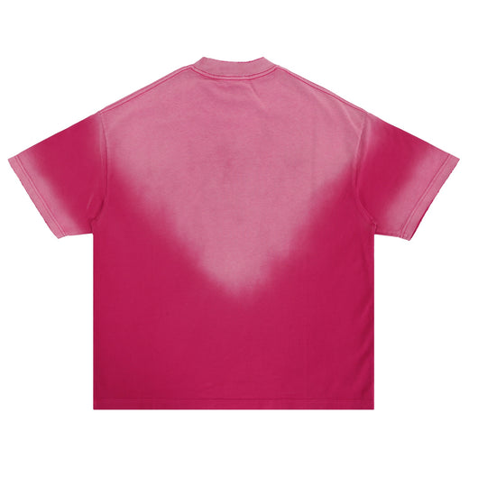 Camiseta Oversize Tie-Dye Degradado Retro Casual - Image 3