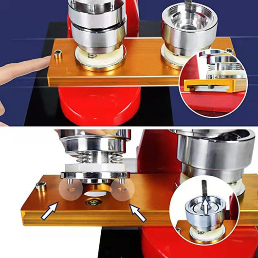 Juego de Moldes para Máquina de Chapas Redondas de Fondo Metálico - Image 16