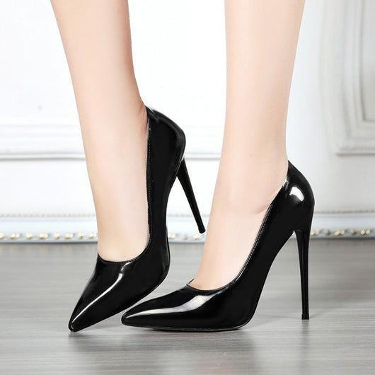 Tacones Stiletto Grandes para Mujer - Punta Aguda Talla Extra - Image 10