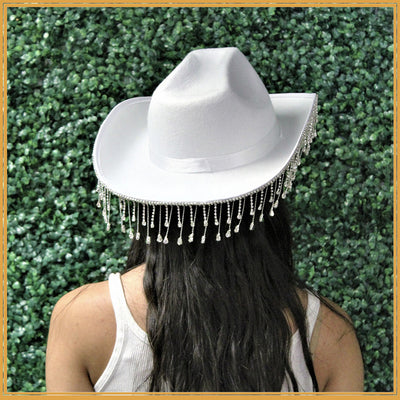 Sombrero Vaquero Denim Blanco - Image 5