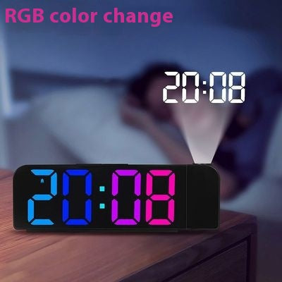 Reloj Despertador LED Inteligente con Control de Voz y Calendario - Image 21