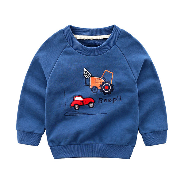 Suéter Infantil de Algodón Puro - Diseño Moderno y Cómodo