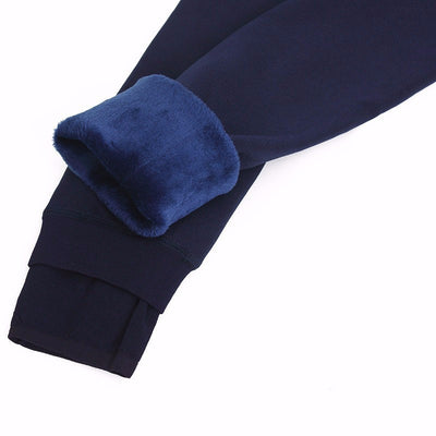Pantalones Ajustados de Terciopelo Perla sin Costuras con Efecto Pisada Cálidos - Image 15