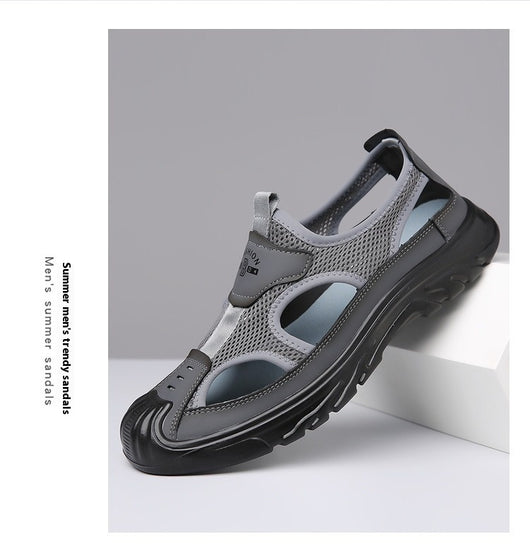 Sandalias Hombre Verano Malla Transpirable Comodas Casuales Playa - Image 29