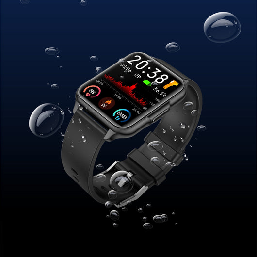 Reloj Deportivo Inteligente con Monitor de Frecuencia Cardíaca y Temperatura Corporal