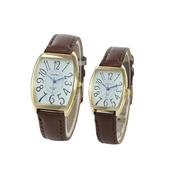 Reloj Pulsera Cuadrado con Cinturón para Niñas