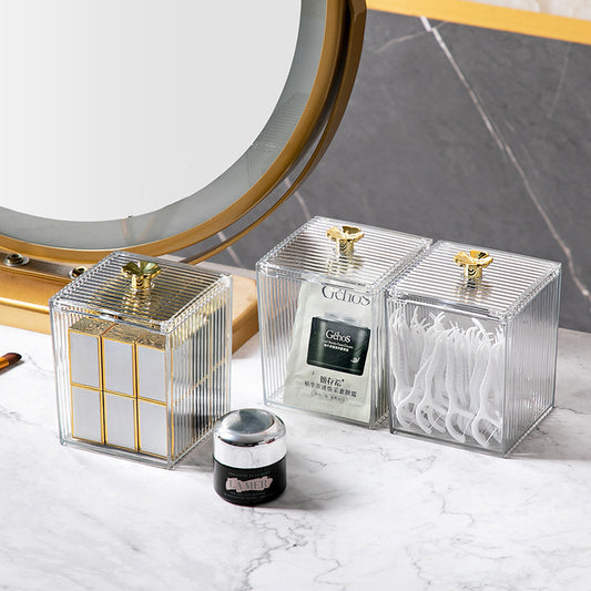 Organizador Acrílico Transparente para Cosméticos y Accesorios
