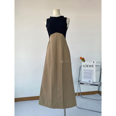 Falda Larga Elegante Ceñida a la Cintura para Mujer - Image 16